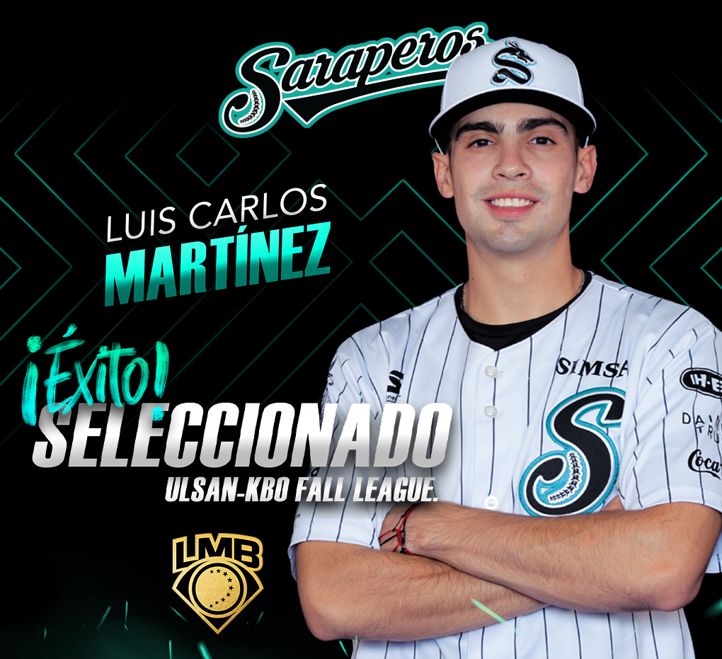 LUIS CARLOS MARTÍNEZ, INFIELDER SALTILLENSE, AL EQUIPO DE PROSPECTOS ESTRELLAS DE LA LIGA MEXICANA DE BEISBOL