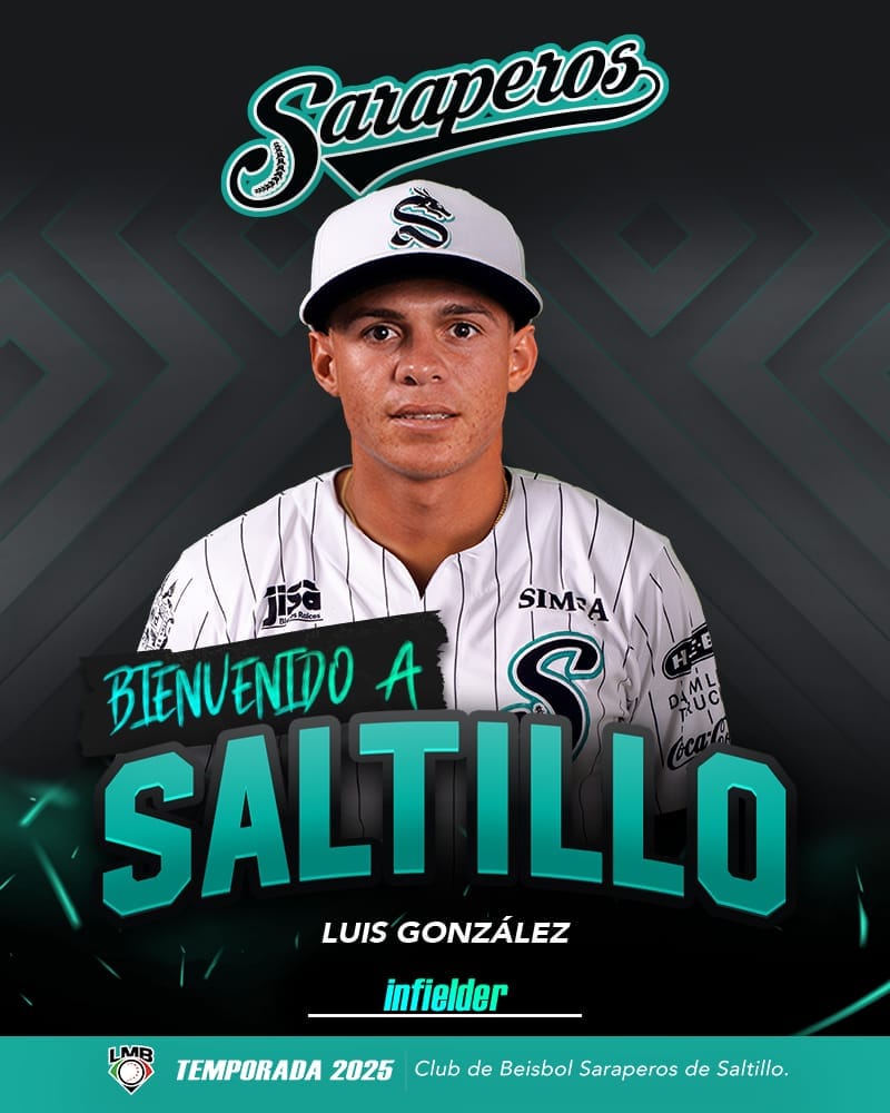 ¡EL VESRSÁTIL INFIELDER DOMINICANO LUIS GONZÁLEZ SE UNE AL SARAPE!