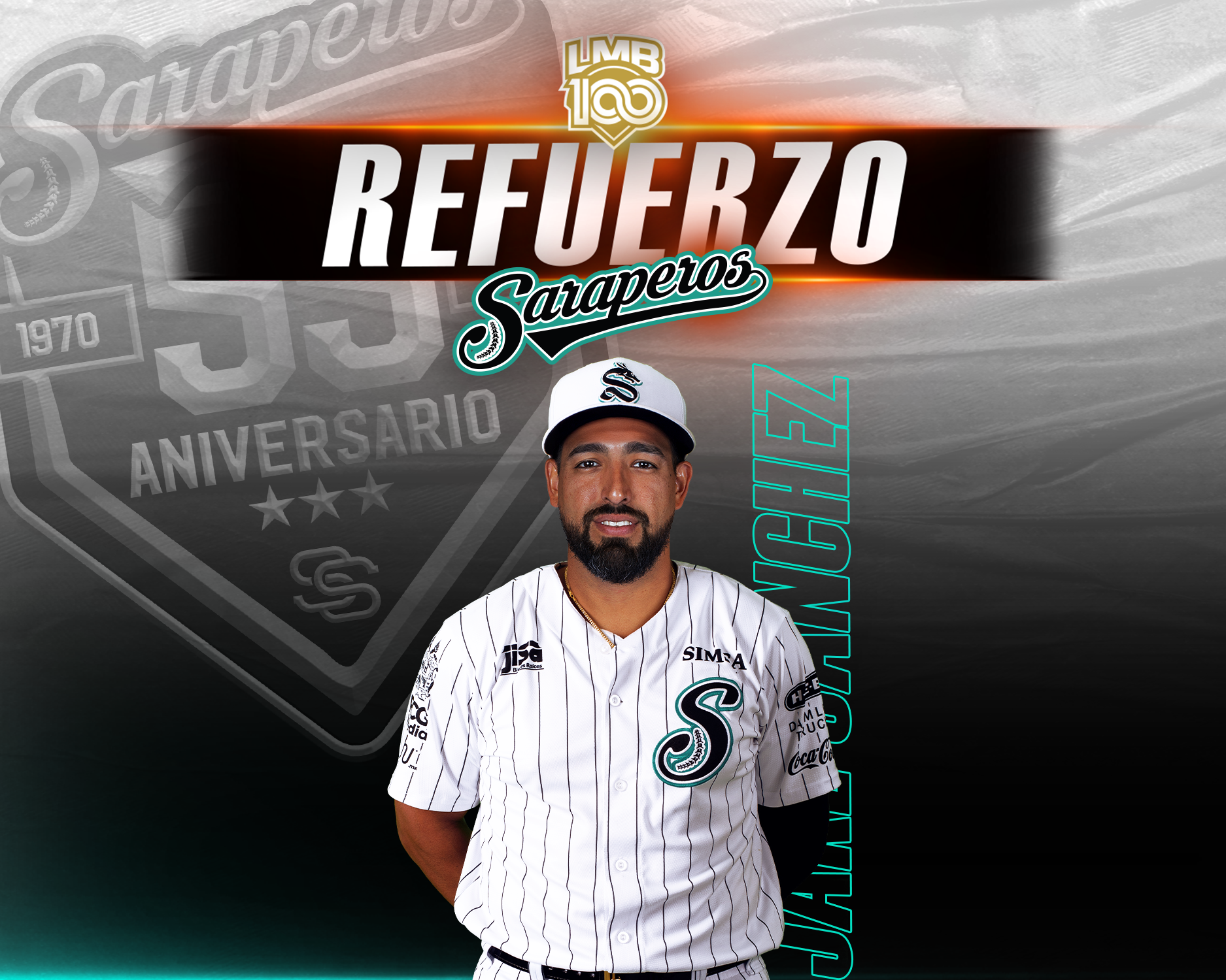 “JAQUE MATE” JAKE SÁNCHEZ, LLEGA A SARAPEROS COMO LÍDER DE RESCATES EN LA LMB