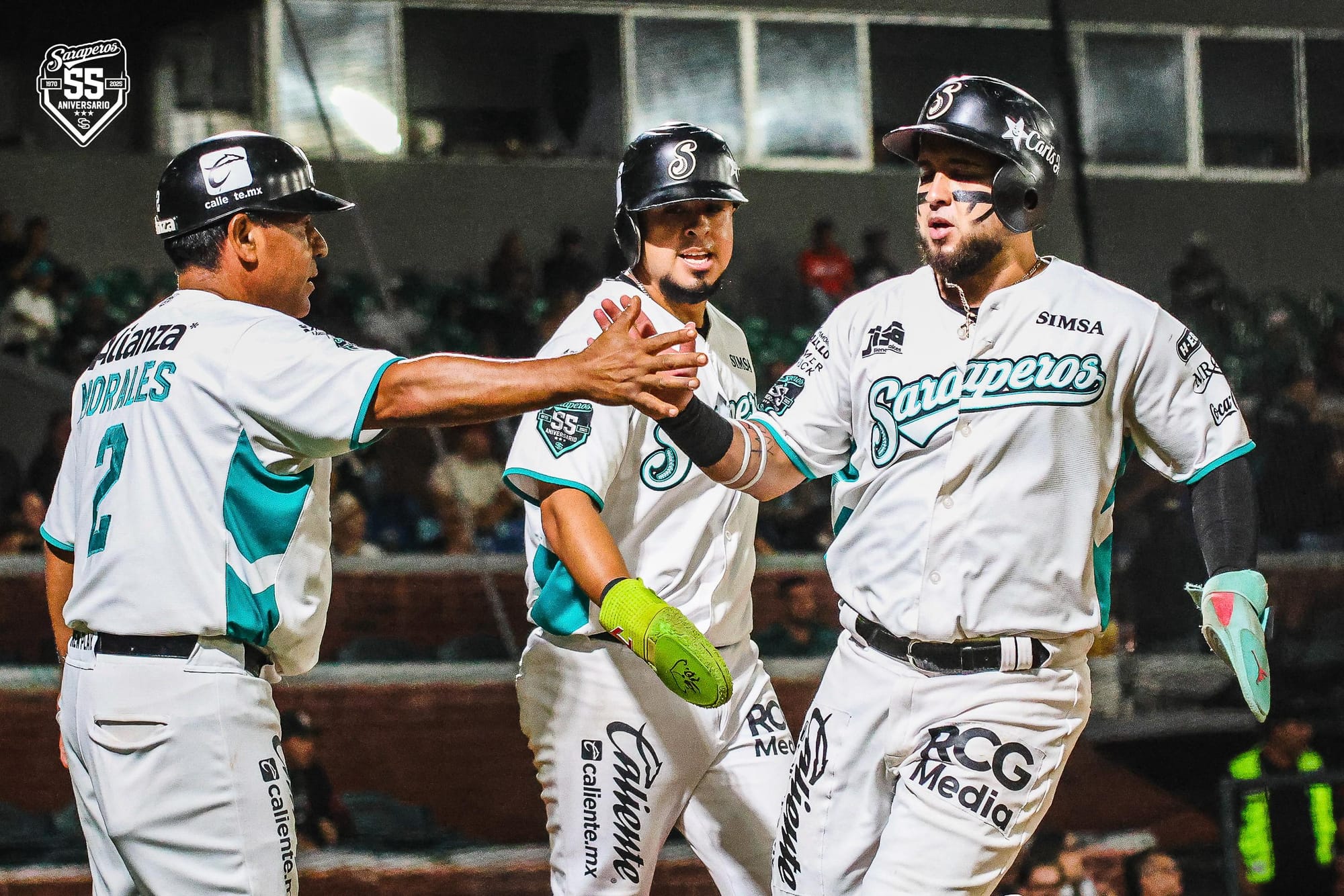 SARAPEROS SE IMPONE 13-1 A CALIENTE EN EL PRIMERO DE LA SERIE