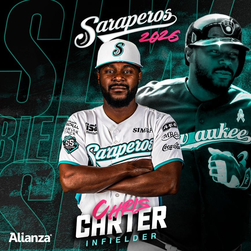 SARAPEROS SUMA PODER CON LA LLEGADA DE CHRIS CARTER