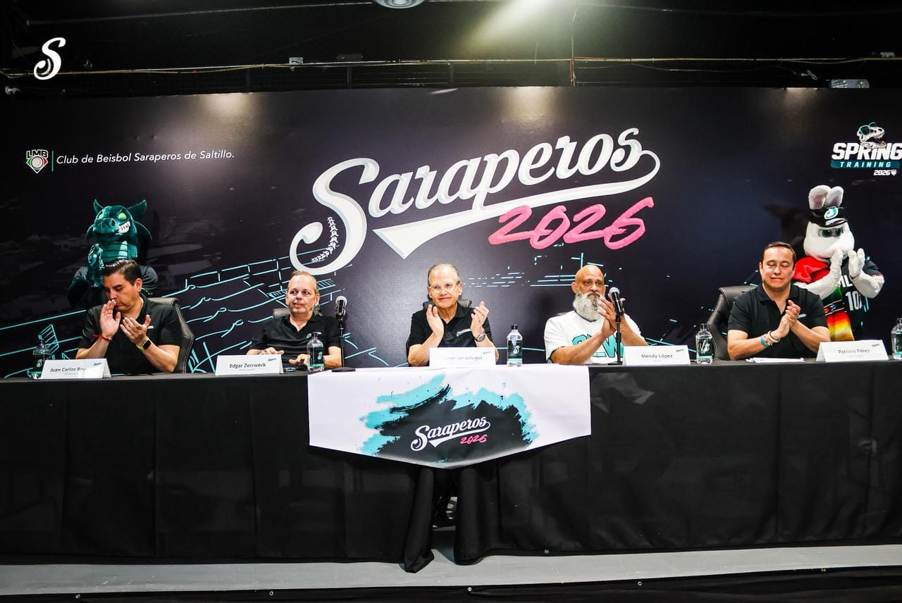 SARAPEROS PRESENTA LA TEMPORADA 2026, EN EL COMIENZO DE UNA NUEVA ERA DEL BEISBOL EN SALTILLO