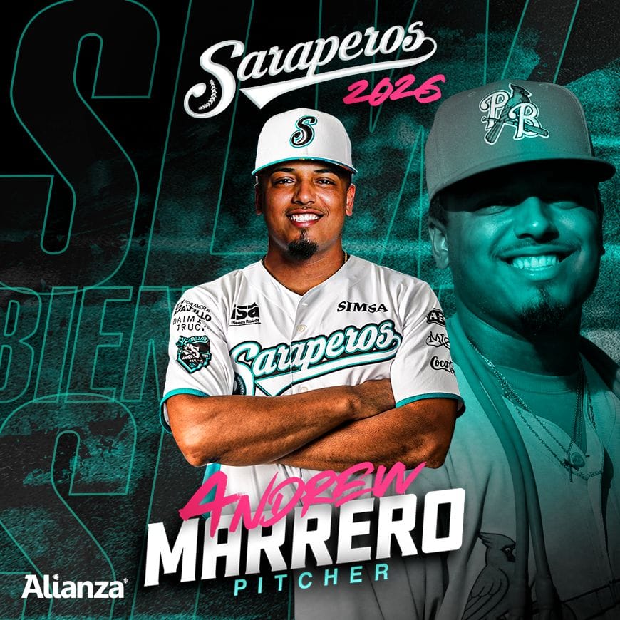 EL RELEVISTA ANDREW MARRERO LLEGA AL CONJUNTO SALTILLENSE