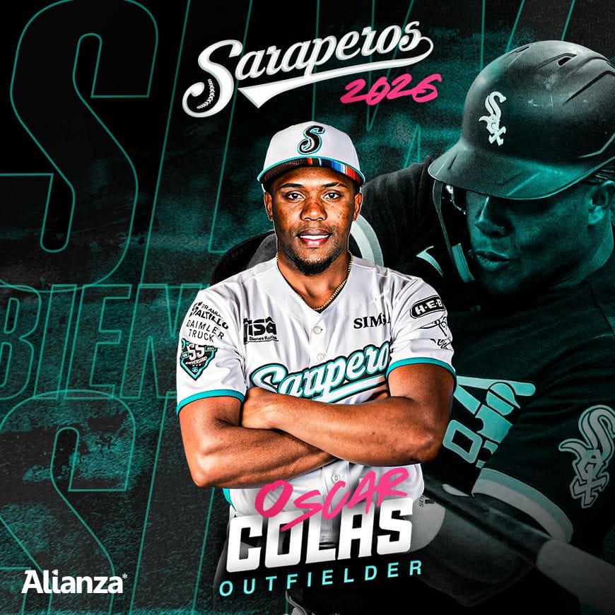 EL OUTFIELDER, OSCAR COLÁS, SE UNE AL SARAPE