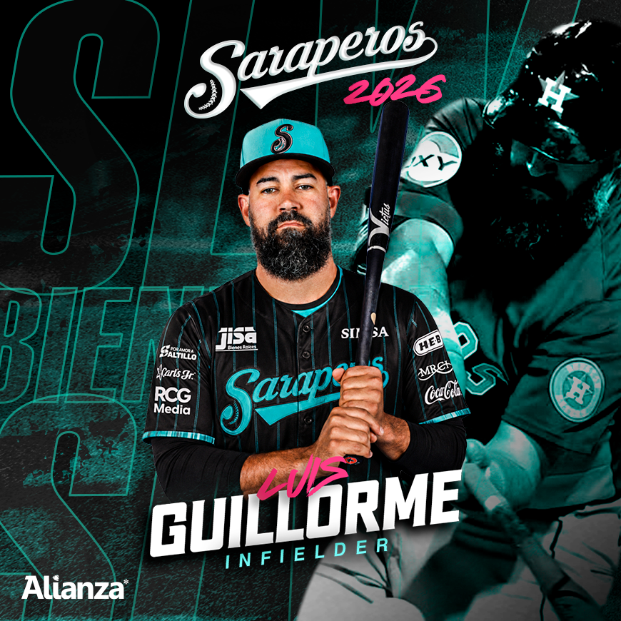 EL EX LIGAMAYORISTA, LUIS GUILLORME LLEGA A SARAPEROS
