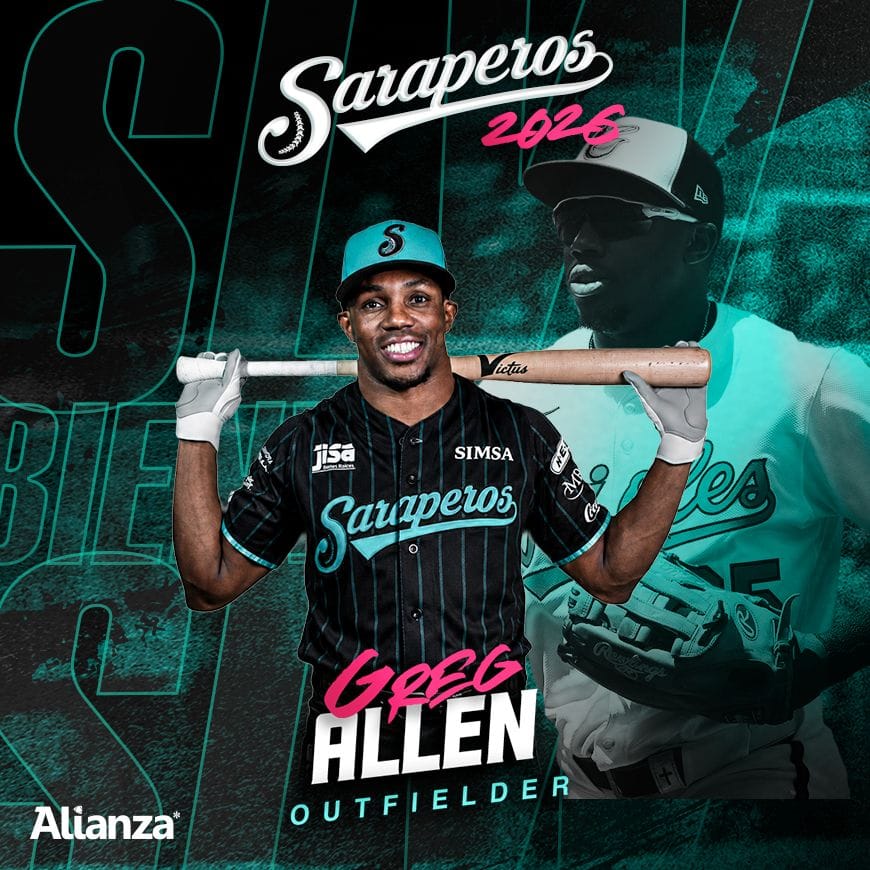 LLEGA EL OUTFIELDER EX LIGA MAYORISTA GREG ALLEN