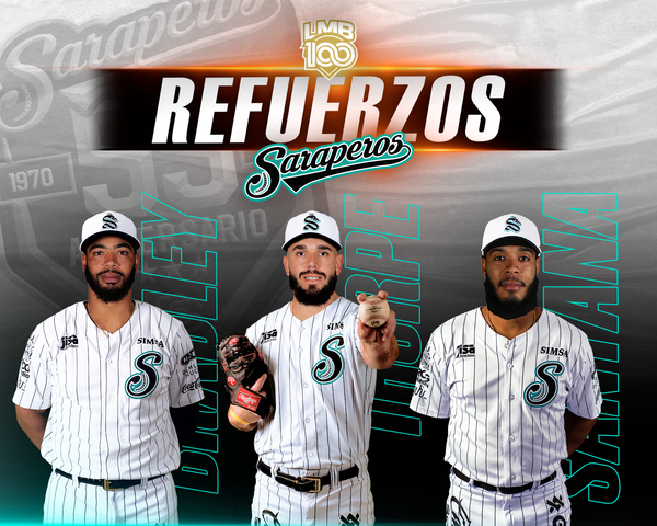 LLEGAN A SARAPEROS CRISTIAN SANTANA, BOBBY BRADLEY Y LEWIS THORPE