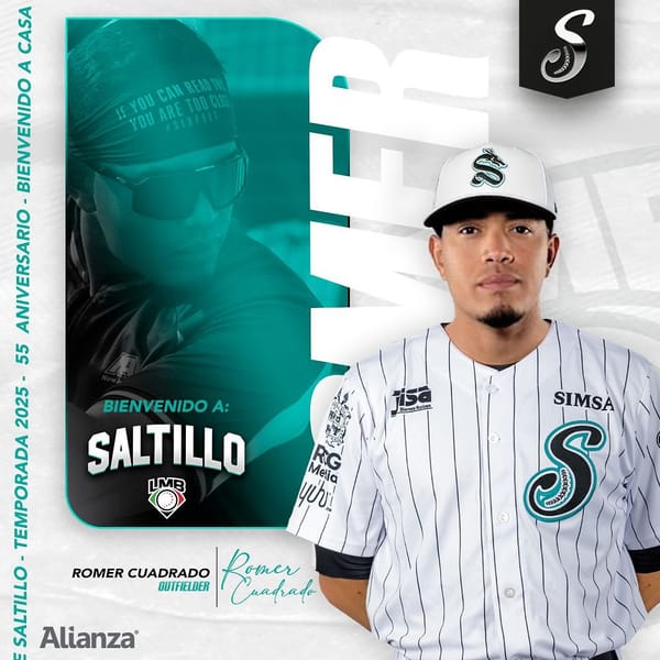 ROMER CUADRADO REFUERZA OUTFIELD DE SARAPEROS