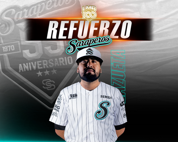 EL RELEVISTA ZURDO SAMUEL ZAZUETA REFUERZA EL BULLPEN SALTILLENSE