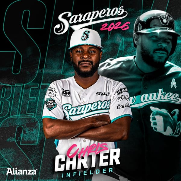 SARAPEROS SUMA PODER CON LA LLEGADA DE CHRIS CARTER