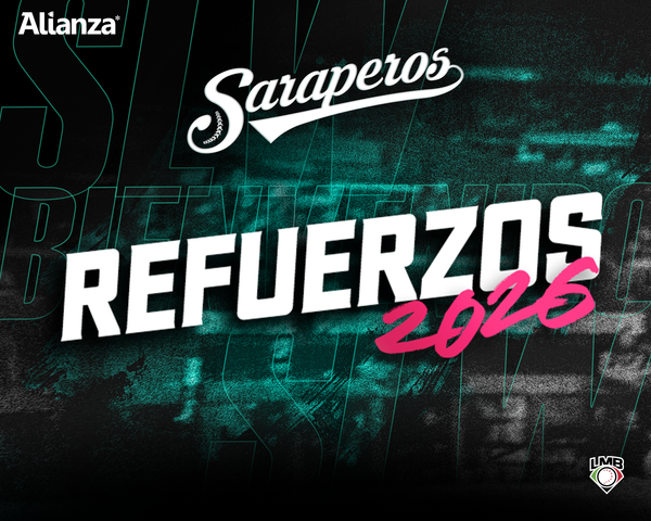 EL LANZADOR ENDERSON FRANCO Y EL OUTFIELDER ALBERTH MARTÍNEZ LLEGAN AL SARAPE