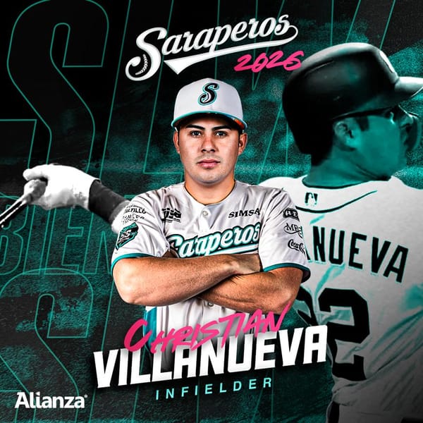 EL INFIELDER CHRISTIAN VILLANUEVA SE PONE EL SARAPE