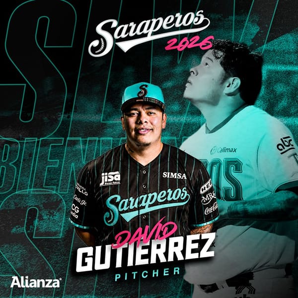 EL RELEVISTA DAVID GUTIÉRREZ SE SUMA AL BULLPEN SALTILLENSE