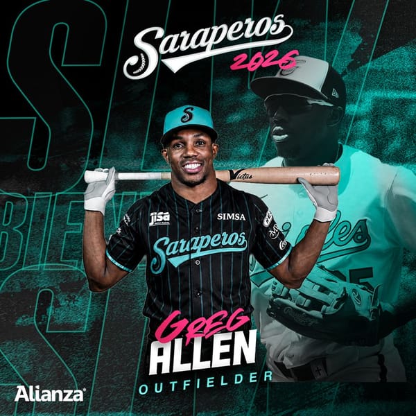 LLEGA EL OUTFIELDER EX LIGA MAYORISTA GREG ALLEN